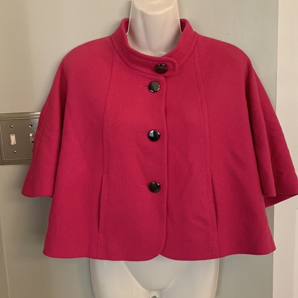 Laurel Career Cropped Blazer Jacket Size 32 Women’s 0 XS Bright Pink - Picture 2 of 9